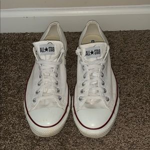 Men’s white converse